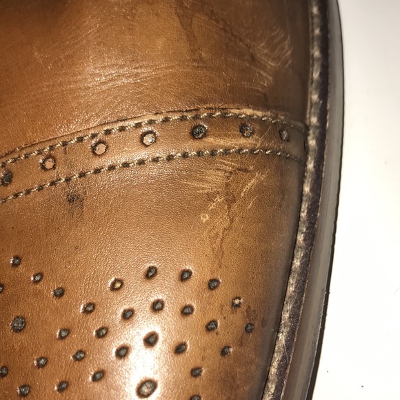 J & M Est. 1850 Conard Cap Toe Oxford Brown Wingtips Size 10.5 - Picture 13 of 15